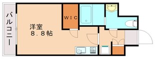 パークアクシス福岡県庁前の物件間取画像